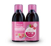 Milical Draineur Ultra Framboise 2x500mL
