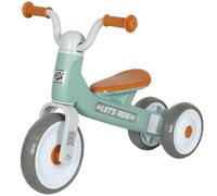 Draisienne 3 Roues Enfant 12-36 Mois Pneu Eva Silencieux Grande Selle Métal Vert D'eau