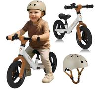 Draisienne avec casque LIONELO Toni - Ultra-légère - Réglable - Sonnette - Dès 18 mois - Beige