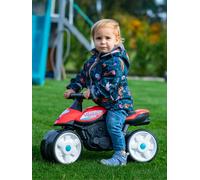 Draisienne Baby Moto À Roues Silencieuses Rouge Corail TU