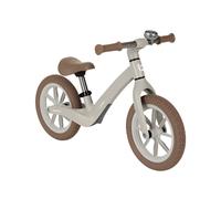 Kikka Boo Vélo d'équilibre LANSER, vеlo Enfants 2 Ans, vlo d'équilibre, de 2 à 6 Ans, ultraléger, siège réglable, vlo bébé, Beige, 85x38x54 cm