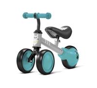 Draisienne Bébé Kinderkraft CUTIE, Mini Tricycle Léger 1,8 kg, Facile à Transporter, Pour Enfants Dès 1 An, Turquoise