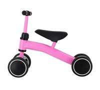 Draisienne Bébés 4 Roues - Vélo d’Équilibre sans Pédales Réglable - Trotteur Équilibre 4 Roues - Vélo Apprentissage Enfant avec Selle Ajustable pour 1 à 3 Ans