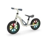 Draisienne Charlie Glow avec des Roues Lumineuses, poignée de Transport intégrée, Une Assise et Un Guidon Ajustables, pneus de 10 Pouces Anti-crevaison, 18-48 Mois, Beige