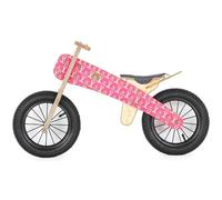 Draisienne Dip Dap® 12 pouces Ours Rose avec sacoche - Draisienne Bois