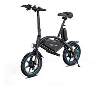 Draisienne électrique - FLYBLADE - 350 W - Max 25 km/h - 14"" - Bluetooth - Pliable - Support de téléphone - Noir