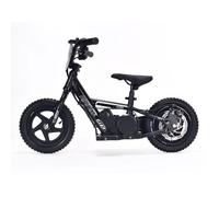 Draisienne électrique pour enfants RIRIBIKE RTX3 24V (12""), Noir, Batterie au lithium, Moteur 100W, Frein à disque