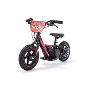 Draisienne électrique pour enfants RIRIBIKE RTX3 24V (12""), rouge, Batterie au lithium, Moteur 100W, Frein à disque, Siège PU
