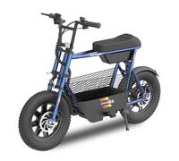 UrbanGlide Draisienne électrique URBANGLIDE THUNDER 160 - 25 km/h, 30 km d'autonomie, Freins à disque, 16'', Bleu Électrique