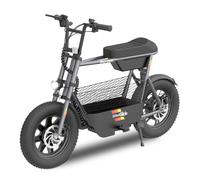 UrbanGlide Draisienne électrique URBANGLIDE THUNDER 160 GREY - 25 km/h, 30 km d'autonomie, Freins à disque, 16'', Bleu Électrique