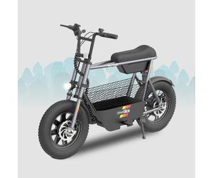 Draisienne Électrique - URBANGLIDE - Thunder 160 - Autonomie 30 km - Vitesse 25 km/h - Gris