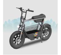 UrbanGlide Draisienne électrique URBANGLIDE THUNDER 160 GREY - 25 km/h, 30 km d'autonomie, Freins à disque, 16'', Bleu Électrique
