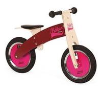 Draisienne en bois bikloon rose/bordeau janod Rose G