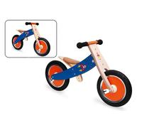 Draisienne bleue 2 ans évolutive en bois Espace Scratch -