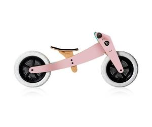 Draisienne en bois Wishbone Bike 2 en 1 Classic Rose - Draisienne 2