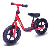 Draisienne Enfant 12 pouces Apollo Aviator - vélo sans pédales léger pour filles et garçons à partir de 2 ans - Couleur Rouge