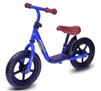 Draisienne Enfant 12 pouces Apollo Aviator - vélo sans pédales léger pour filles et garçons à partir de 2 ans - Couleur Bleu Foncé