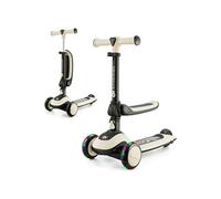 Draisienne enfant et trottinette à trois roues HALLEY blanc