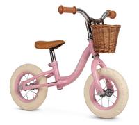 Draisienne Enfant - Huffy Vintage - Roues 10"" - Age 2 à 4 ans - Panier - Rose