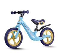 Ricokids Draisienne pour Enfant - Selle réglable en Hauteur - Roues en polyuréthane Anti-crevaison de 12" - Bleu et Jaune