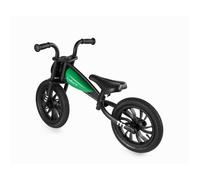 QPlay Draisienne Feduro – Vélo d'équilibre sans pédale 30,5 cm, siège réglable, 3–6 ans – Vert