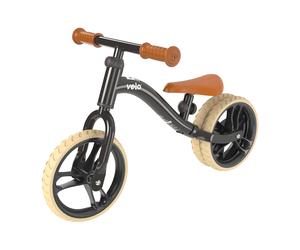 Draisienne Junior, Légère, Équipée D'une Double Roue Arrière Noir TU