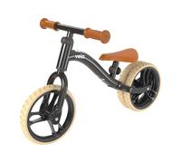 Draisienne junior, légère, facile à transporter, équipé d'une double roue arrière noir TU