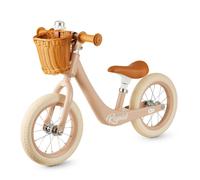 Draisienne Kinderkraft Rapid 2 X Bizuu Avec Cadre En Magnésium Léger, Roues Increvables, Selle Réglable Et Panier Rosa TU