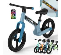 Draisienne LED Trailbuddy pour enfants dès 2 ans - Draisienne 12 pouces avec éclairage-Bleu