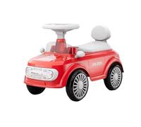 draisienne Les Enfants montent sur la Voiture à Pousser, avec Rangement sous Le siège, Jouets coulissants de Musique for Les Tout-Petits, garçons et Filles Electrique(Rot)