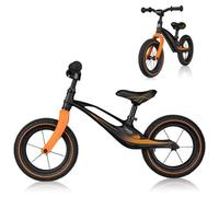 Draisienne LIONELO Bart Air - Vélo pour enfant - Légère - Réglage du guidon et de la selle - Noir
