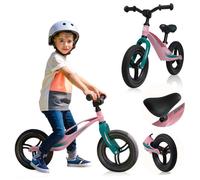 Draisienne LIONELO Bart Tour - Jusqu'à 30 kg - Légère - Réglage du guidon et de la selle - Blocage de la direction - Rose