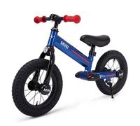 Draisienne MINI 12 pouces Bleue - 3-6 ans siège ajustable 37-50 cm pneus caoutchouc capacité 45 kg