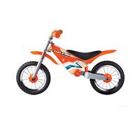 Draisienne Motocross En Bois Avec Suspensions Orange