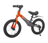 Draisienne pour enfant de 3 à 6 ans, 14 pouces, sans pédales avec alliage de magnésium et support, légère pour garçons et filles, orange