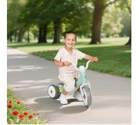 Draisienne pour tout-petits sans pédales, 3 roues silencieuses, pour garçons et filles de 12 à 36 mois, verte