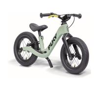 PUKY NEXT 12" Vert/Noir | Roue réglable en hauteur de 2 à 6 ans | Vélo pour enfant à partir de 2 ans | Vélo d'apprentissage avec frein et poignées de guidon de sécurité | Balance Bike | Technologie
