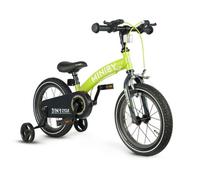Draisienne Qplay Vélo pour enfants - Miniby Draisienne 14 pouces Vert