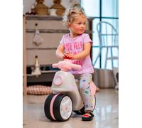 Falk Trottinette 1er âge à roues silencieuses - Crème et rose - Les petits baroudeurs - 59 x 24 x 48 (cm) - 1