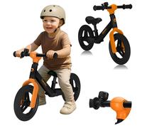 Draisienne Toni Légère Dès 18 Mois Avec Guidon Et Selle Réglables Black Orange TU