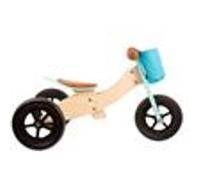 Draisienne-tricycle 2 en 1 maxi legler turquoise G