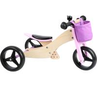 Draisienne Tricycle 2 En 1 Rose