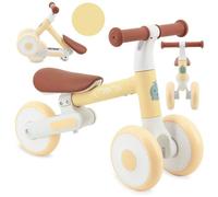 Momi Vélo draisienne pour Enfants Dex pour Filles et garçons de l'age de 1 à 3 Ans, Cadre Pliable, Selle réglable en Hauteur, Roues en matière Plastique Anti-crevaison, Seulement 2 kg de Poids