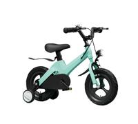 draisienne Vélo for Enfants de 3 à 10 Ans, 12 à 18 Pouces, avec Roues d'entraînement, Facile à Monter, for des trajets sûrs, avec éclairage de Nuit. Electrique(Groen,12inch)