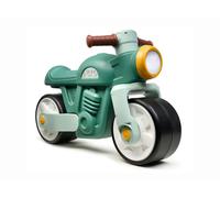 Draisienne vintage Moto verte avec larges roues silencieuses 1 à 3 ans - Falk