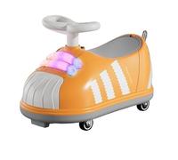 draisienne Voiture à Pousser for Enfants, Jouets d'intérieur et d'extérieur for Enfants avec Rangement sous Le siège, Musique légère Electrique(Oranje)