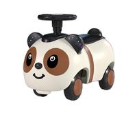 draisienne Voiture à roulettes for Enfants, avec Rangement sous Le siège, 4 Roues pivotantes, Jouet d'intérieur et d'extérieur for Enfants d'âge préscolaire Electrique(Brown)