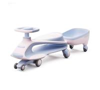 draisienne Wiggle Car for Enfants, balançoire avec Petite remorque Amovible, Jouet for garçons et Filles âgés de 3 Ans et Plus Electrique(Roze)