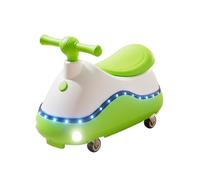 draisienne Wiggle - Voiture pivotante for Enfants, 4 Roues, avec lumières, Musique, Anti-Renversement, Jouets for intérieur et extérieur Electrique(Groen)