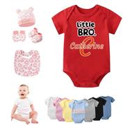 DRAJOIN Body Bébé Personnalisé de Retour à la Maison pour Garçon et Fille, Ensemble de Retour à la Maison pour Nouveau né
